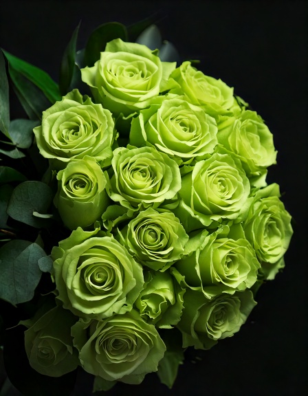 Green Roses